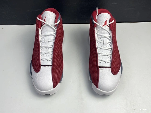 Rep BK Flint Gym Grey Jordan 4179 Compact Red 13 Retro 414571- 1028